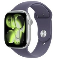 APPLE Watch S11 Cellular 42mm Silver Aluminium Case with Purple Fog Sport Band - S / M mf8h4rk / a