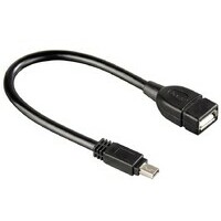 HAMA USB A(Z)-USB mini B(M) 15cm 396266 