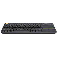 LOGITECH K400 PLUS WIRELESS TOUCH KEYBOARD BLACK YU 920-008385