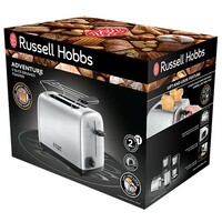 RUSSELL HOBBS Adventure 2s Toaster Brushed  24080-56