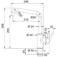 FRANKE URBAN** KAMENO SIVA 115.0595.069