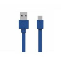 ALLOCACOC Flat USB kabl USB-C 1.5m plavi 10453BL / USBCBC