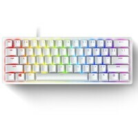 RAZER Huntsman Mini Mercury Edition 60% Opto-Gaming Keyboard Clicky Purple Switch