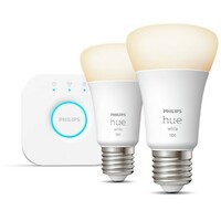 PHILIPS HueW 9.5W A60 E27 2set EU 75W