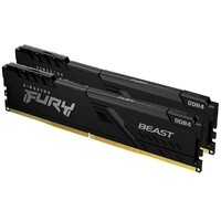 KINGSTON DIMM DDR4 64GB (2x32GB kit) 3600MHz KF436C18BBK2 / 64 Fury Beast Black