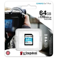 KINGSTON Mem. kartica Canvas Go! Plus SD 64GB, sdg3/64gb