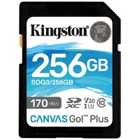 KINGSTON Mem. kartica Canvas Go! Plus SD 256GB, sdg3 / 256gb