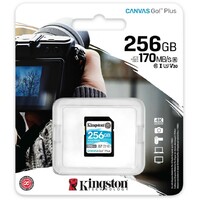 KINGSTON Mem. kartica Canvas Go! Plus SD 256GB, sdg3/256gb