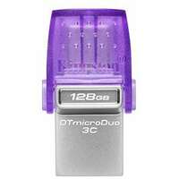 KINGSTON Fleš pen 128GB, DT microDuo3CG3, DTDUO3CG3/128GB