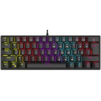 RAMPAGE PLOWER K60 BLACK RED SWITCH