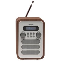 DENVER DENVER DAB-48 RADIO FM WHITE