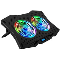 RAMPAGE AD-RC9 TORNADO Black RGB Cooling Pad