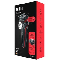 BRAUN S5 MHR SHAVERS 51-R1000S  RED 1CT