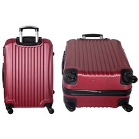 ENOVA ABS SEVILLA Set kofera 55/65/75cm bordo