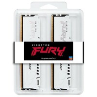 KINGSTON DIMM DDR5 64GB (2x32GB kit) 6000MT/s KF560C36BWEK2-64 FURY Beast White EXPO