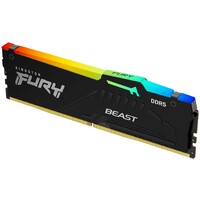 KINGSTON DIMM DDR5 16GB 5200MT/s KF552C40BBA-16 Fury Beast RGB